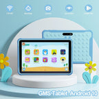 Kids Learning Tablet HD Display Expandable Storage Protective Case