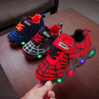 Kids Light-Up Sneakers Step-Activated LED & Breathable Mesh