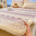 Kids Mattress Pad Quilted 100% Polyester Machine Washable