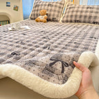Kids Mattress Pad Quilted 100% Polyester Machine Washable