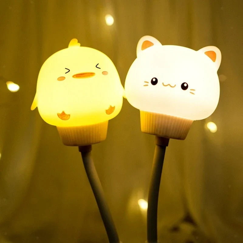 Kids Night Light Animal Design USB Powered & Remote