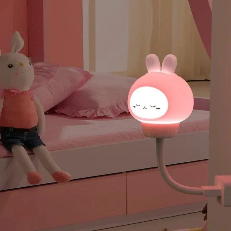 Kids Night Light Animal Design USB Powered & Remote