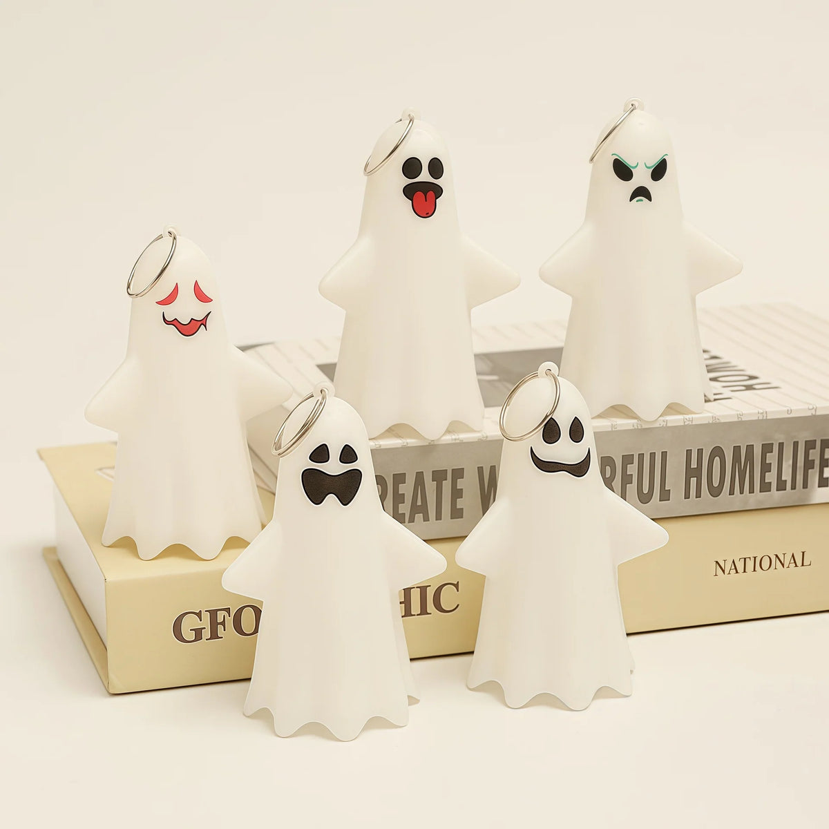 Kids Night Light Ghost Design Soft Warm LED