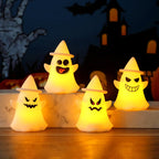 Kids Night Light Ghost-Shaped Warm Glow Non-Toxic