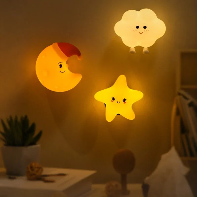 Kids Night Light Rechargeable USB Tap Control & Adjustable Brightness