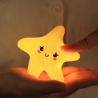 Kids Night Light Rechargeable USB Tap Control & Adjustable Brightness