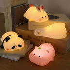 Kids Night Light Squeezable Silicone Adjustable Brightness & Rechargeable