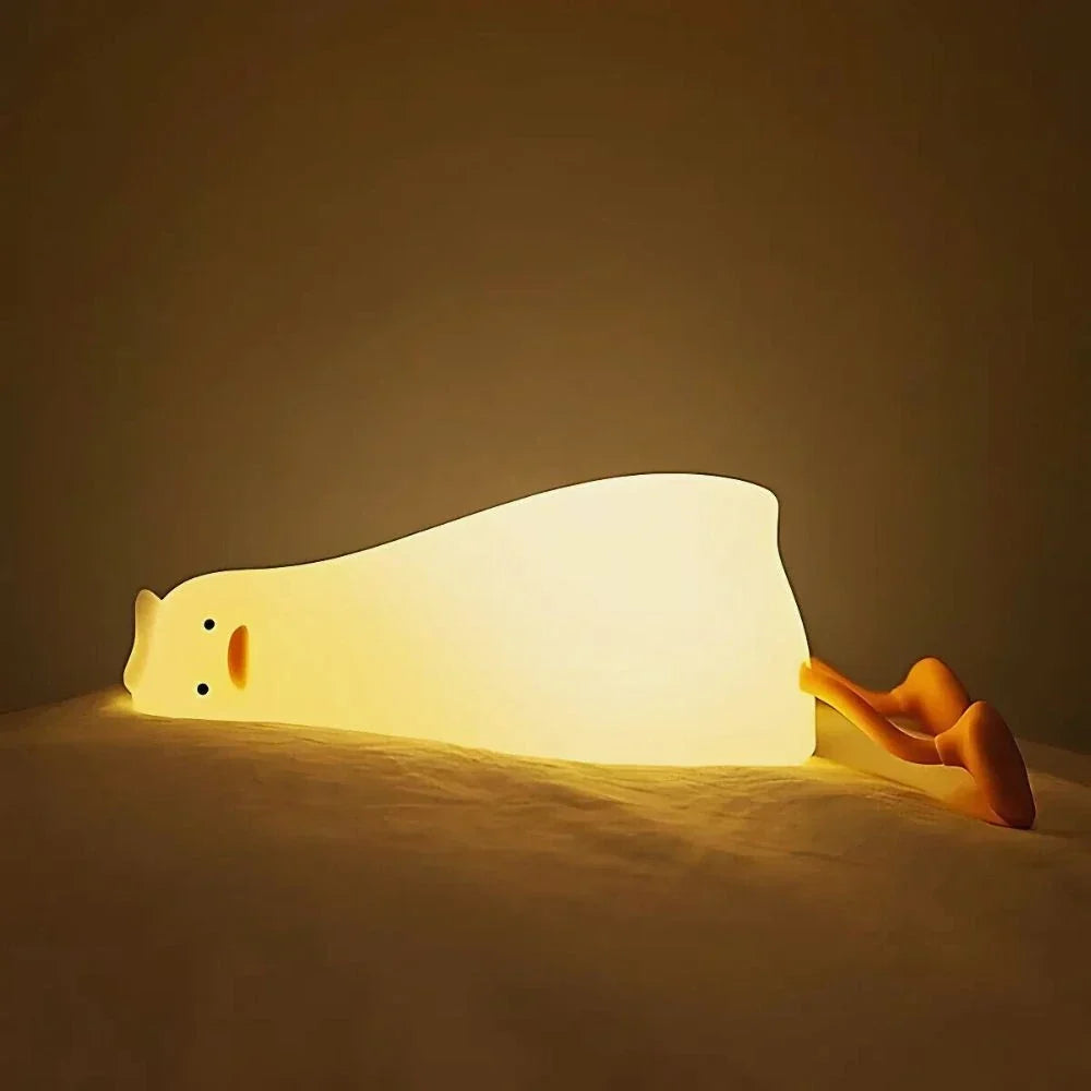 Kids Night Light Squeezable Silicone Adjustable Brightness & Rechargeable