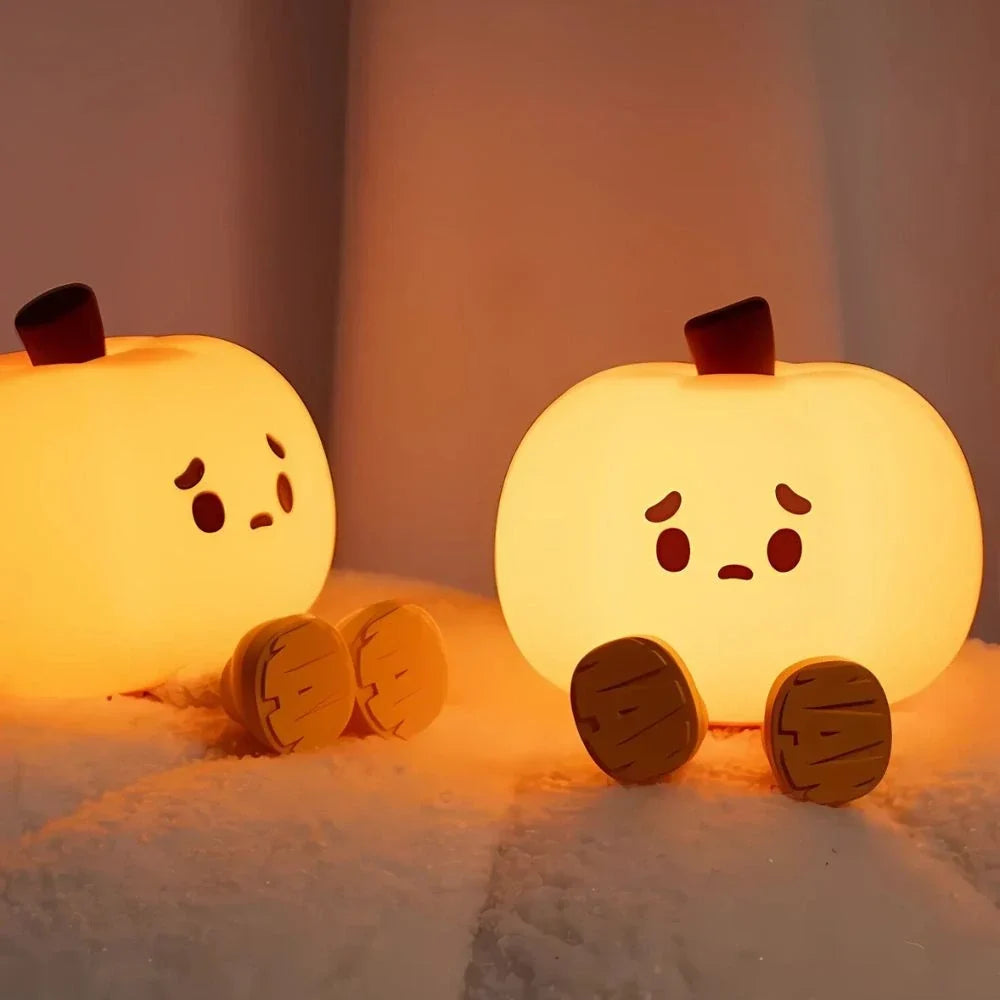 Kids Night Light Squeezable Silicone Adjustable Brightness & Rechargeable