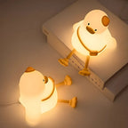 Kids Night Light Squeezable Silicone Adjustable Brightness & Rechargeable