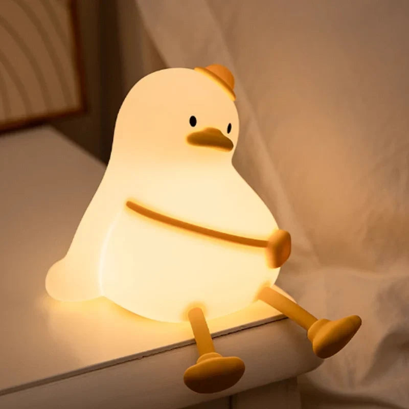 Kids Night Light Squeezable Silicone Adjustable Brightness & Rechargeable
