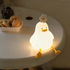 Kids Night Light Squeezable Silicone Adjustable Brightness & Rechargeable