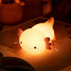 Kids Night Light Squeezable Silicone Adjustable Brightness & Rechargeable