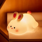 Kids Night Light Squeezable Silicone Adjustable Brightness & Rechargeable