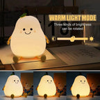 Kids Night Light Touch-Control Silicone USB Rechargeable