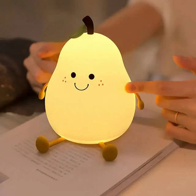 Kids Night Light Touch-Control Silicone USB Rechargeable