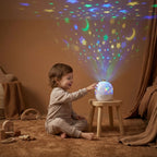 Kids Night Projector Rotating Stars & Ocean Interchangeable Films