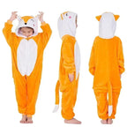 Kids Onesie Hooded Unicorn Soft Fleece