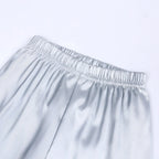 Kids Pajama Set Button-Front Top Elastic-Waist Pants
