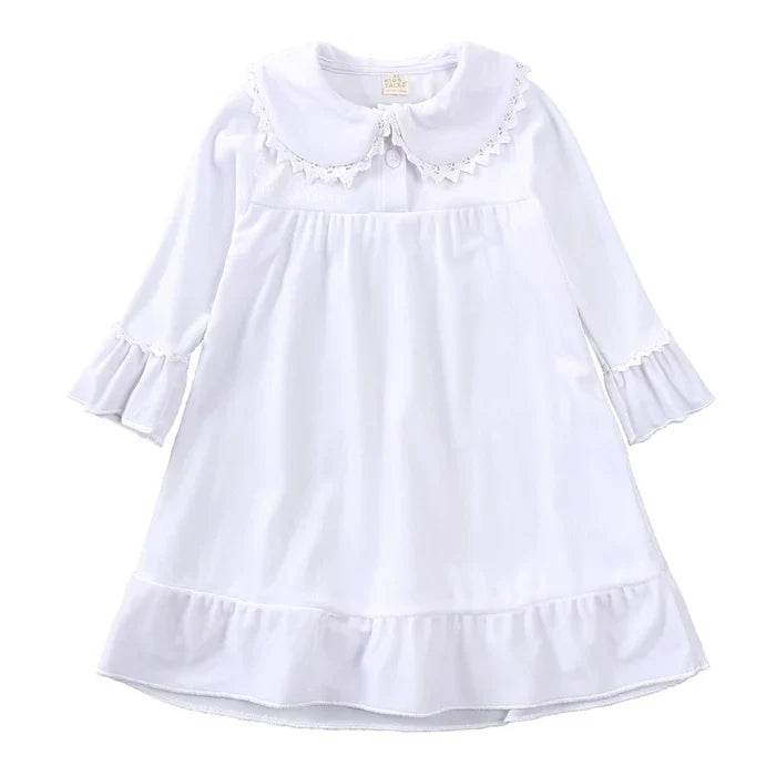 Kids Pajama Set Velvet Top & Plaid Pants