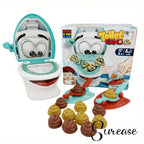 Kids Party Game Rapid-Fire Toilet Shooter