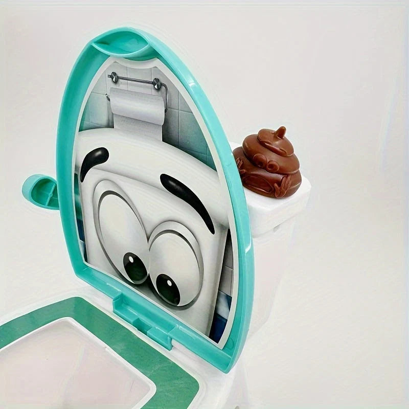 Kids Party Game Rapid-Fire Toilet Shooter