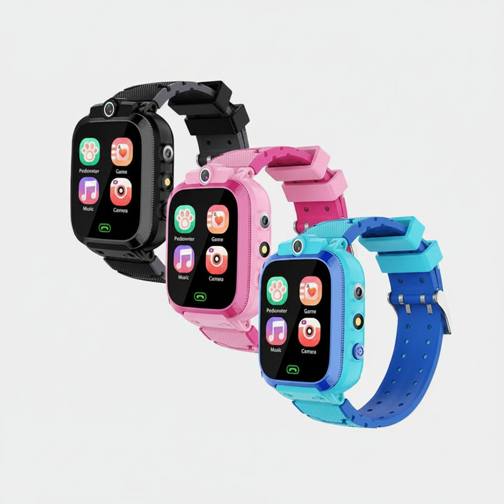 Kids Pedometer Watch 14 Games & Music Player