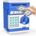 Kids Piggy Bank Electronic ATM-Style Key & Code Lock