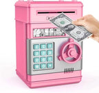 Kids Piggy Bank Electronic ATM-Style Key & Code Lock
