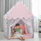Kids Play Tent Castle Design Foldable UV-Protective