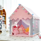 Kids Play Tent Castle Design Foldable UV-Protective