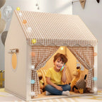 Kids Play Tent Cotton Blend Easy Assembly