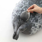 Kids Plush Pillow 3D Sea Lion Soft PP Cotton