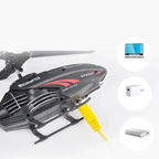 Kids RC Helicopter Gyro-Stabilized USB Rechargeable 8-10 Min Flight