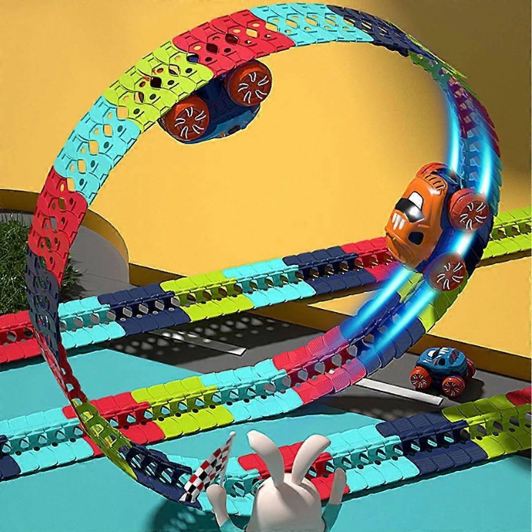 Kids Race Track Modular LED USB Rechargeable
