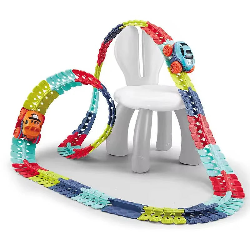 Kids Race Track Modular LED USB Rechargeable