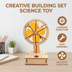 Kids STEM Building Set Snap-Together Hydraulic & Motorized Models