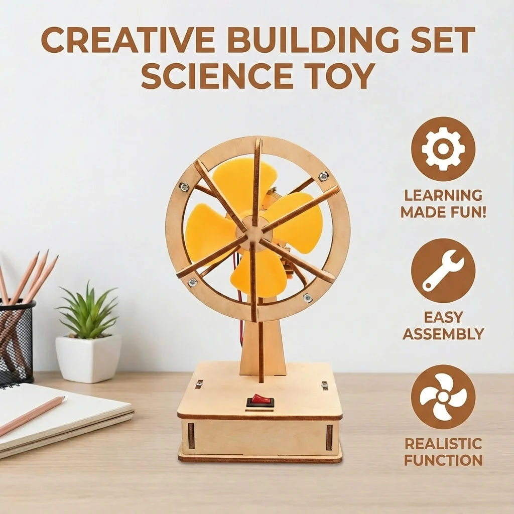 Kids STEM Building Set Snap-Together Hydraulic & Motorized Models