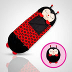 Kids' Sleeping Bag 2-in-1 Animal-Shaped Pillow