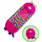 Kids' Sleeping Bag 2-in-1 Animal-Shaped Pillow