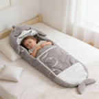 Kids' Sleeping Bag 2-in-1 Animal-Shaped Pillow