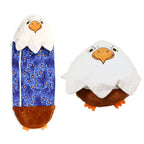 Kids Sleeping Bag Convertible Pillow Soft Plush Machine Washable