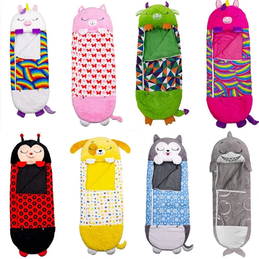 Kids Sleeping Bag Soft Fleece Lightweight & Machine Washable