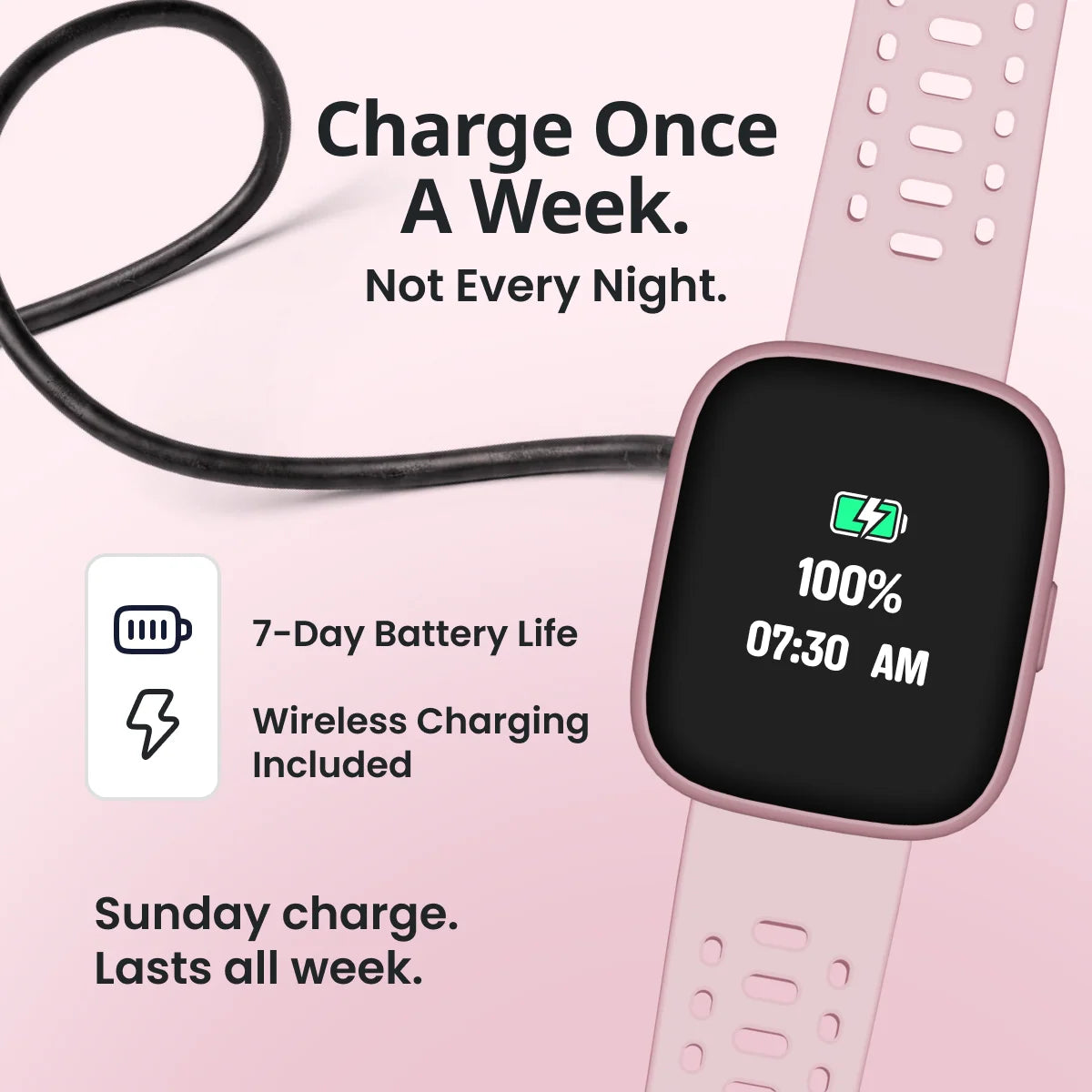 Kids Smart Watch GPS Tracking 7-Day Battery