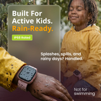 Kids Smart Watch GPS Tracking 7-Day Battery
