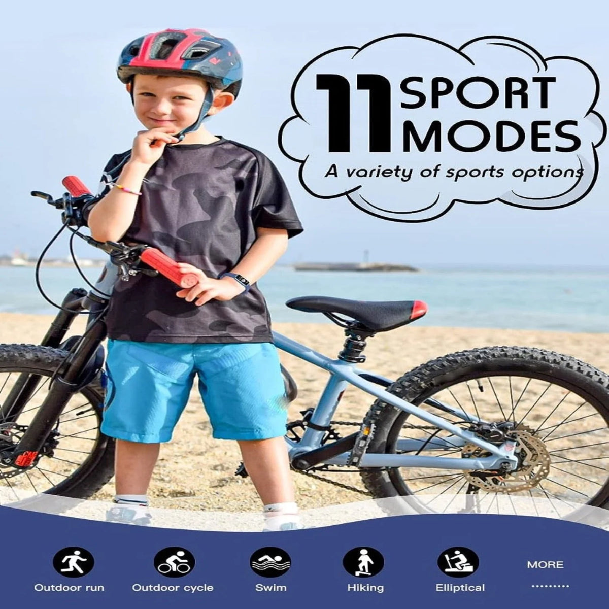 Kids Smart Watch Live GPS Heart Rate & Pedometer