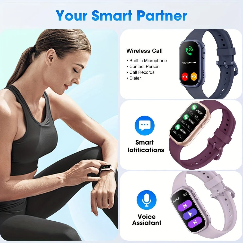 Kids Smartwatch Waterproof IP68 Sports Modes 7-Day Battery