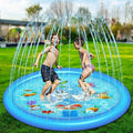 Kids Splash Pad 68-Inch Adjustable Spray Inflatable Edge