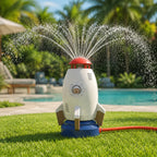Kids Sprinkler 360° Rotating Rocket BPA-Free