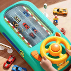 Kids Steering Wheel Driving Simulator 200+ Levels USB Rechargeable